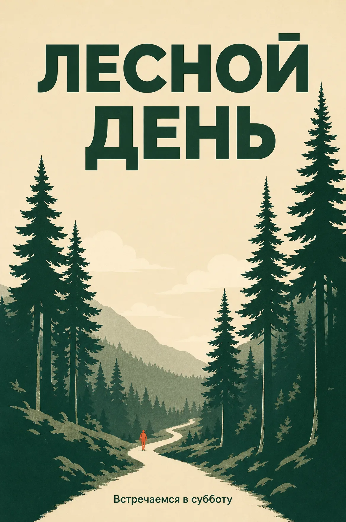 Афиша GPT Image 2 Лесной день
